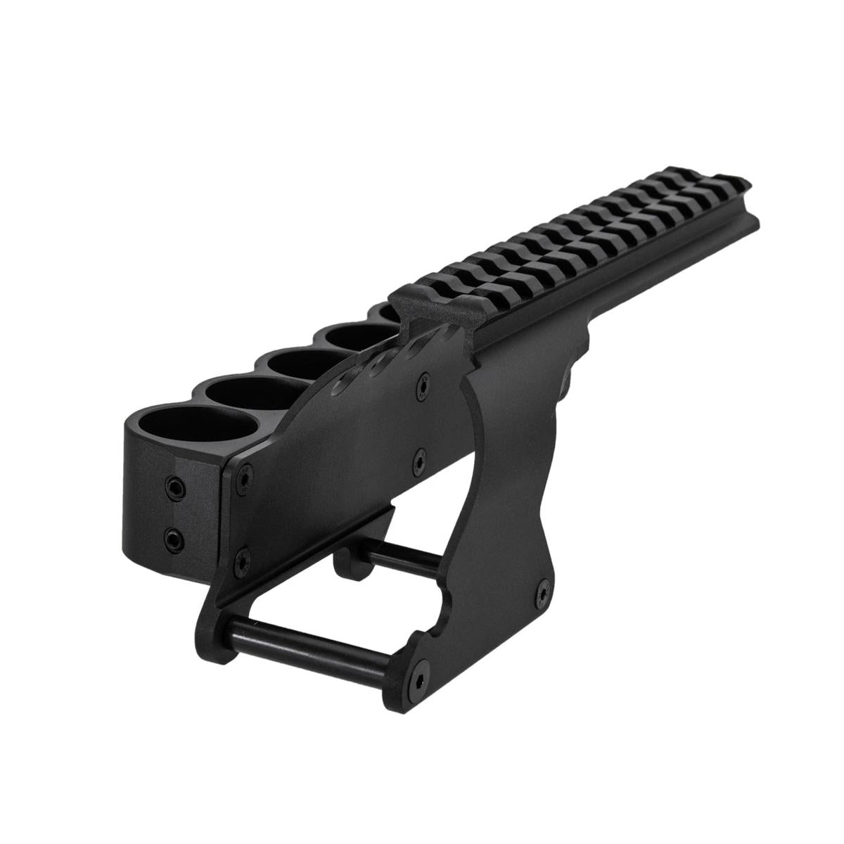 G&P ショットシェルレシーバーレール 東京マルイショットガンM870専用 -ブラック-AIRSOFT GOGO エアガン・サバゲー用品通販