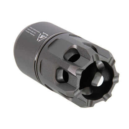 G&P ストライクインダストリーズ オプレッサー M4 14mm CW & 14mm CCW専用（マズルデバイス）-グレー-AIRSOFT GOGO エアガン・サバゲー用品通販