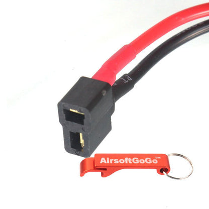 G&P電動ガン用オスミニタミヤ → メスTプラグ（大）バッテリーワイヤー（3本入り）-AIRSOFT GOGO エアガン・サバゲー用品通販