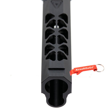 Gunsmith bros マルイ GBB ハイキャパシリーズ用 カスタム スライドセット (三角タイプ) - ブラック & シルバー-AIRSOFT GOGO エアガン・サバゲー用品通販