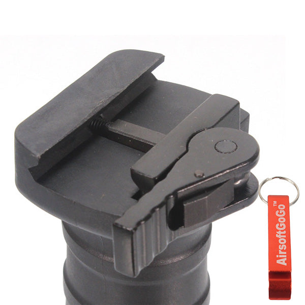 Stubby QD type foregrip for electric guns and gas blowback rifles