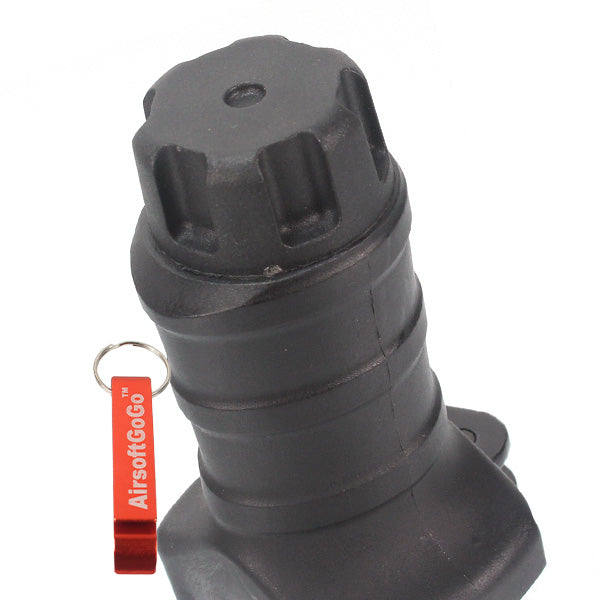 Stubby QD type foregrip for electric guns and gas blowback rifles