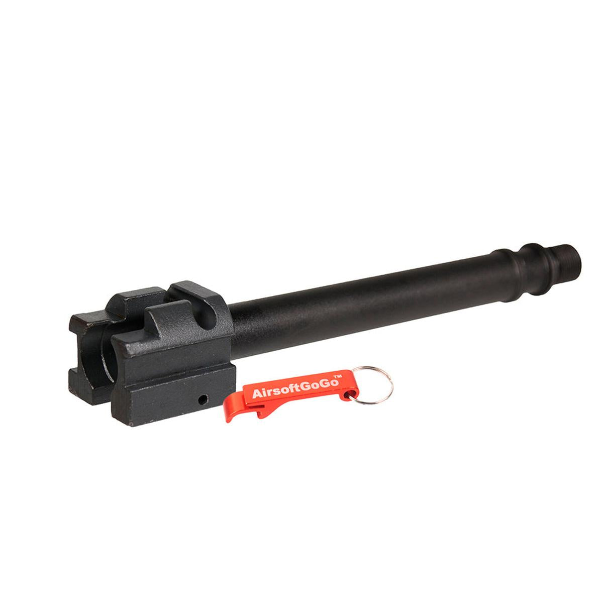 H&K UMP UMG / UMAREX UMP電動ガン用 アルミ合金 アウターバレル&サイレンサー (ブラック)-AIRSOFT GOGO エアガン・サバゲー用品通販