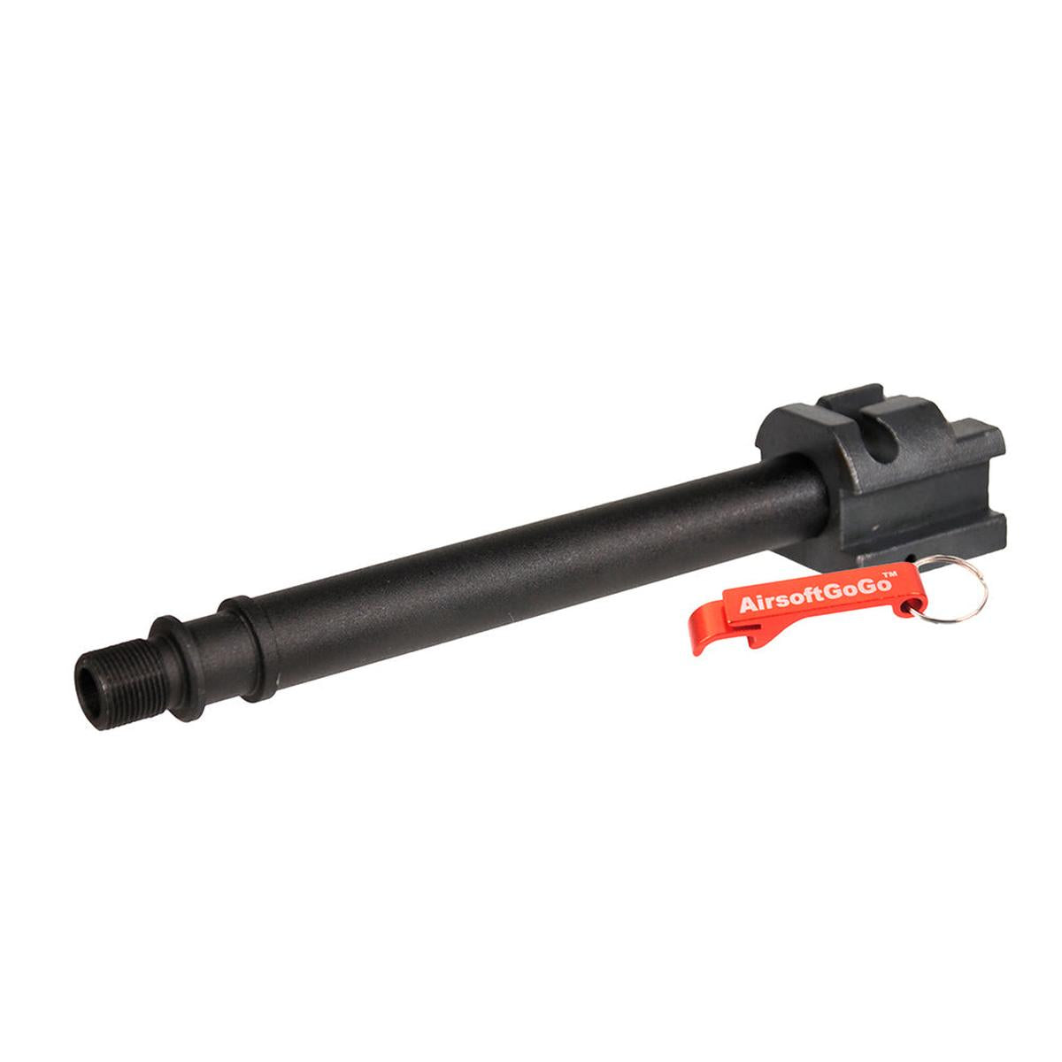 H&K UMP UMG / UMAREX UMP電動ガン用 アルミ合金 アウターバレル&サイレンサー (ブラック)-AIRSOFT GOGO エアガン・サバゲー用品通販