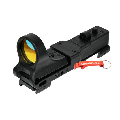 IPSC 20mmレイル対応リフレックス赤色ドットサイト-AIRSOFT GOGO エアガン・サバゲー用品通販