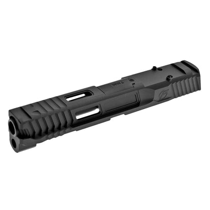 JDG Floyds ライセンス ポセイドンスタイル M＆P RMRカットスライドセット 東京マルイM＆P9L ガスブローバックGBB専用（ブラック）-AIRSOFT GOGO エアガン・サバゲー用品通販