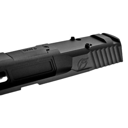 JDG Floyds ライセンス ポセイドンスタイル M＆P RMRカットスライドセット 東京マルイM＆P9L ガスブローバックGBB専用（ブラック）-AIRSOFT GOGO エアガン・サバゲー用品通販