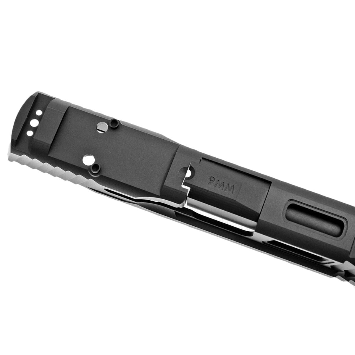 JDG Floyds ライセンス ポセイドンスタイル M＆P RMRカットスライドセット 東京マルイM＆P9L ガスブローバックGBB専用（ブラック）-AIRSOFT GOGO エアガン・サバゲー用品通販