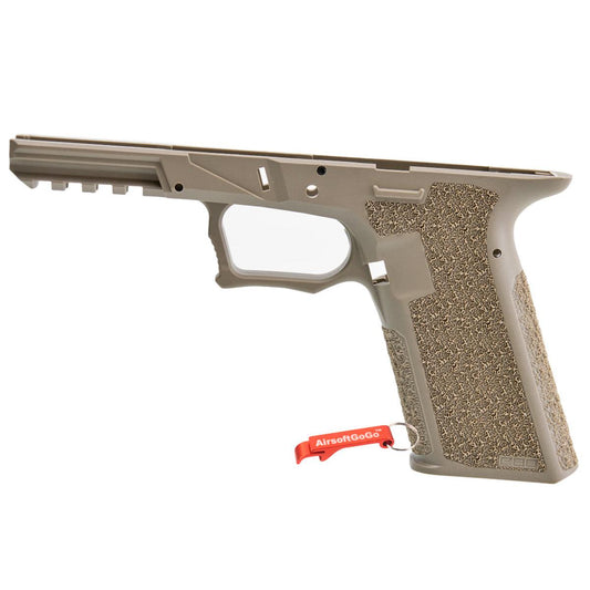 JDG ポリマー80 ライセンス P80 PF940V2 グリップ フレーム マルイ / WE G17 Gen3 用 (FDEカラー)-AIRSOFT GOGO エアガン・サバゲー用品通販