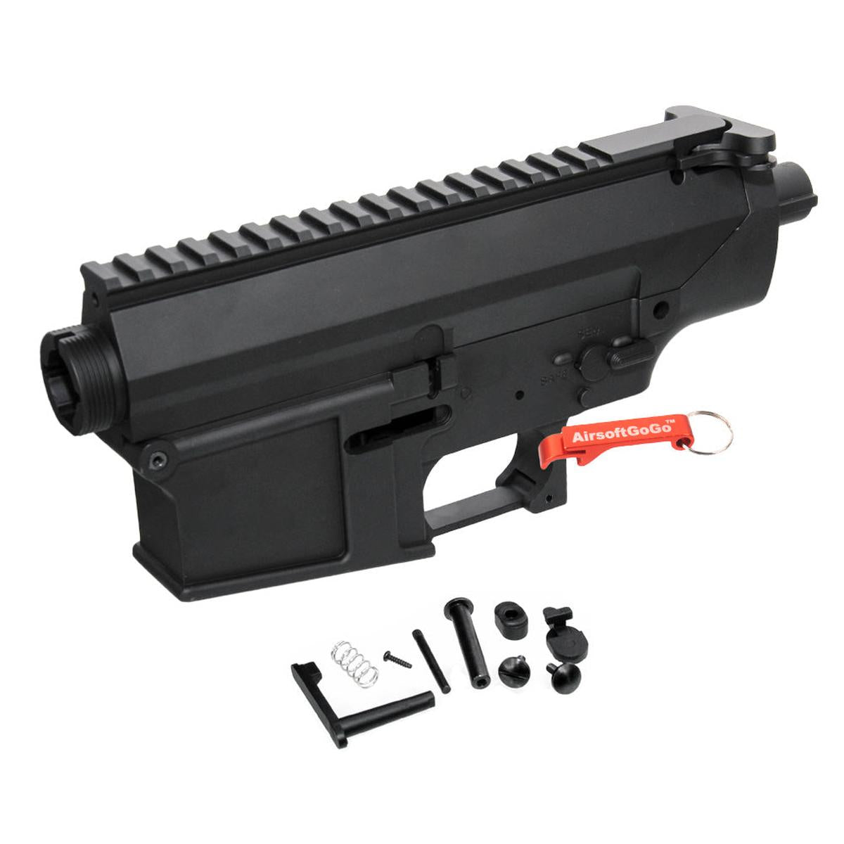 JG / A&K / Classic Army 電動ガンSR25シリーズ対応 メタルレシーバー-AIRSOFT GOGO エアガン・サバゲー用品通販