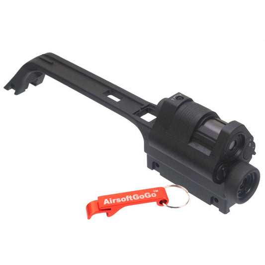 Carrying handle for Marui CYMA WE ARES MK36 / G36 series / G36C / G36K / G36KV / G36V 3.5x scope &amp; light dot (red)