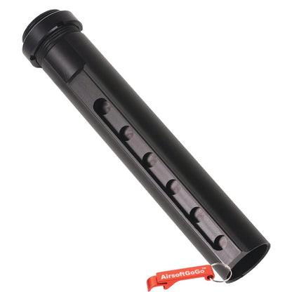 Jing Gong 電動ガンM4用 6ポジション ストックパイプ / バッファーチューブ (ブラックカラー)-AIRSOFT GOGO エアガン・サバゲー用品通販