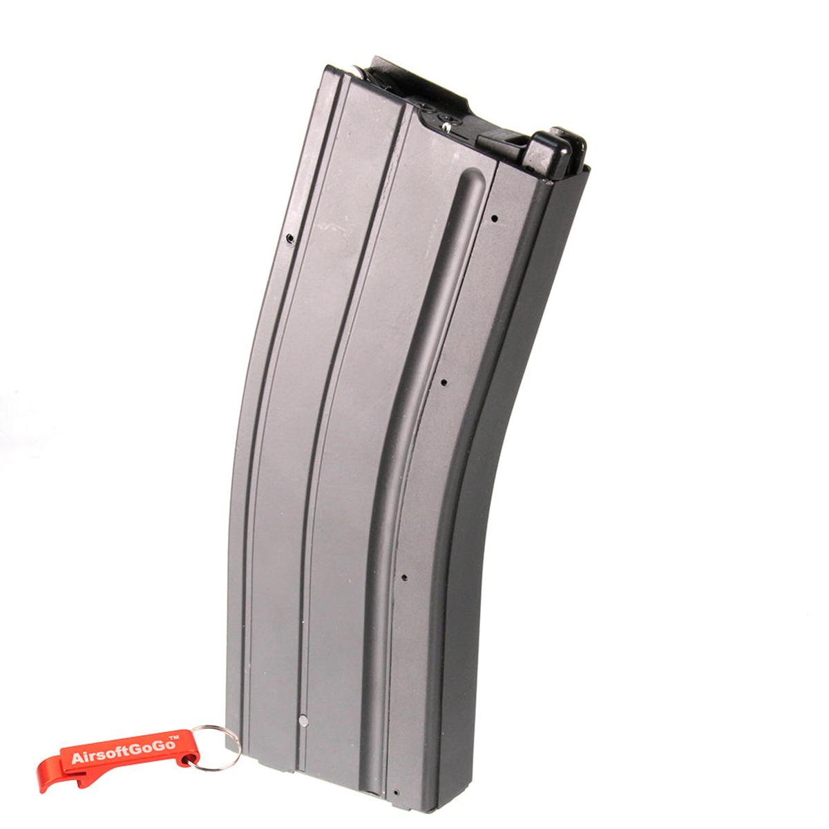 Jing Gong / AGM / WA M4 GBBR と G&P WOC M4 GBBR用 50連マガジン (ブラック)-AIRSOFT GOGO エアガン・サバゲー用品通販