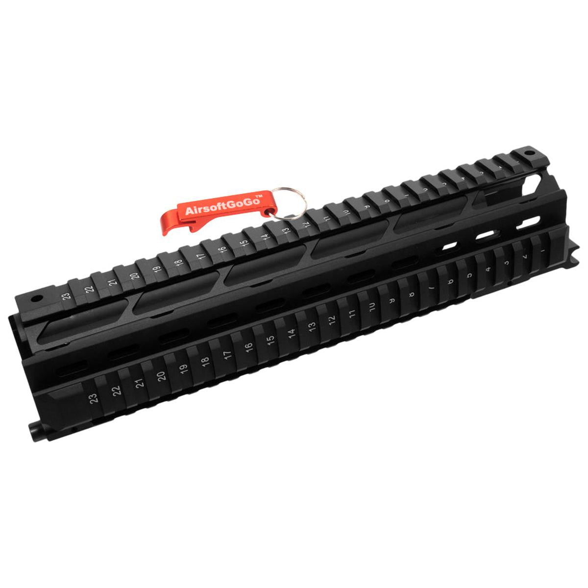 JingGong / マルイ SIG551電動ガン対応 10インチ メタルハンドガード-AIRSOFT GOGO エアガン・サバゲー用品通販