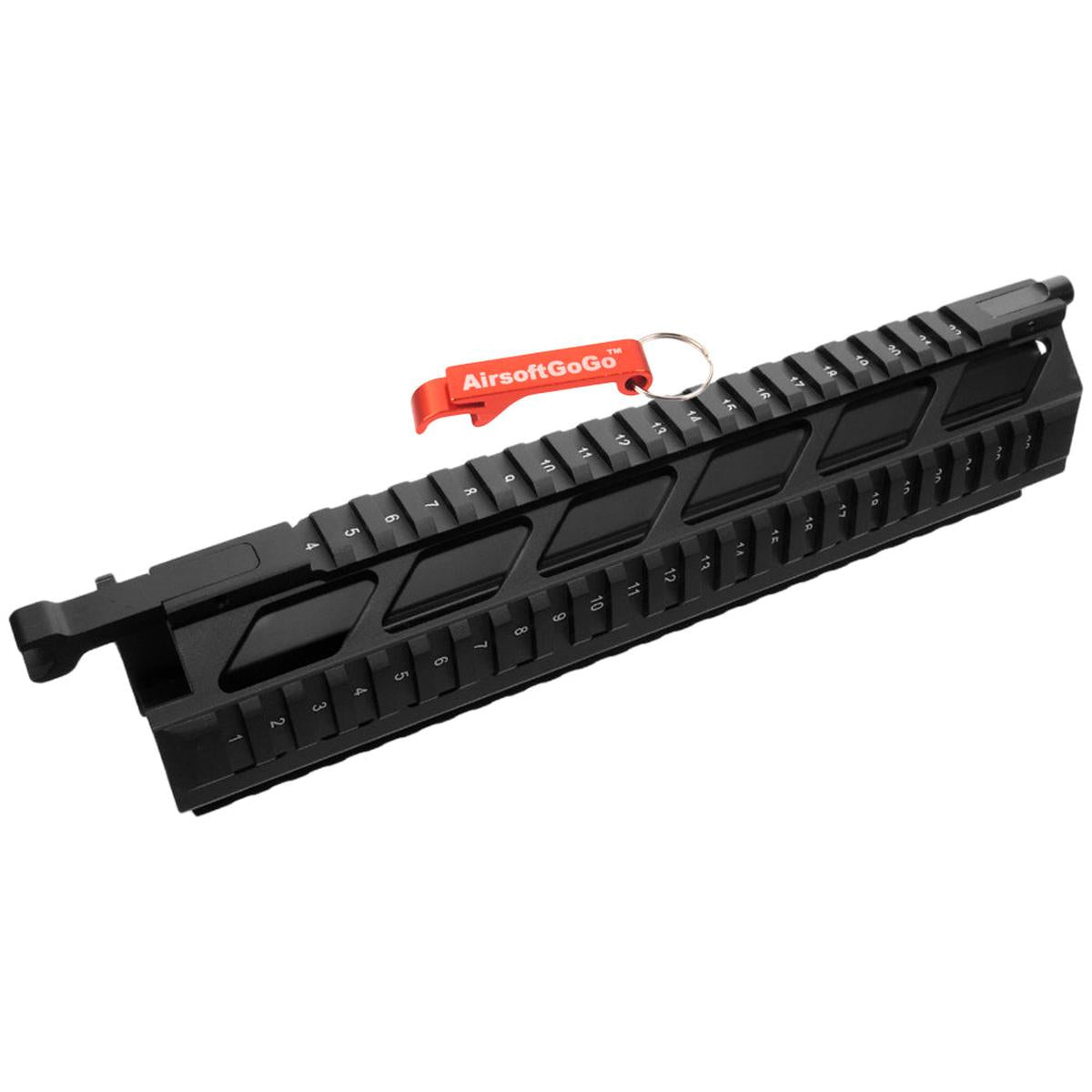 JingGong / マルイ SIG551電動ガン対応 10インチ メタルハンドガード-AIRSOFT GOGO エアガン・サバゲー用品通販