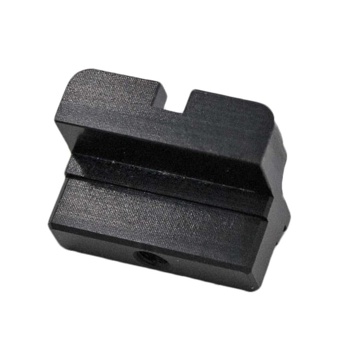 JLP コンペティション軽量リアサイト 東京マルイ, AW, KJ G17/ G18C/ G19X/ G22/ G26/ G34 ガスブローバック GBB専用（ブラック）-AIRSOFT GOGO エアガン・サバゲー用品通販