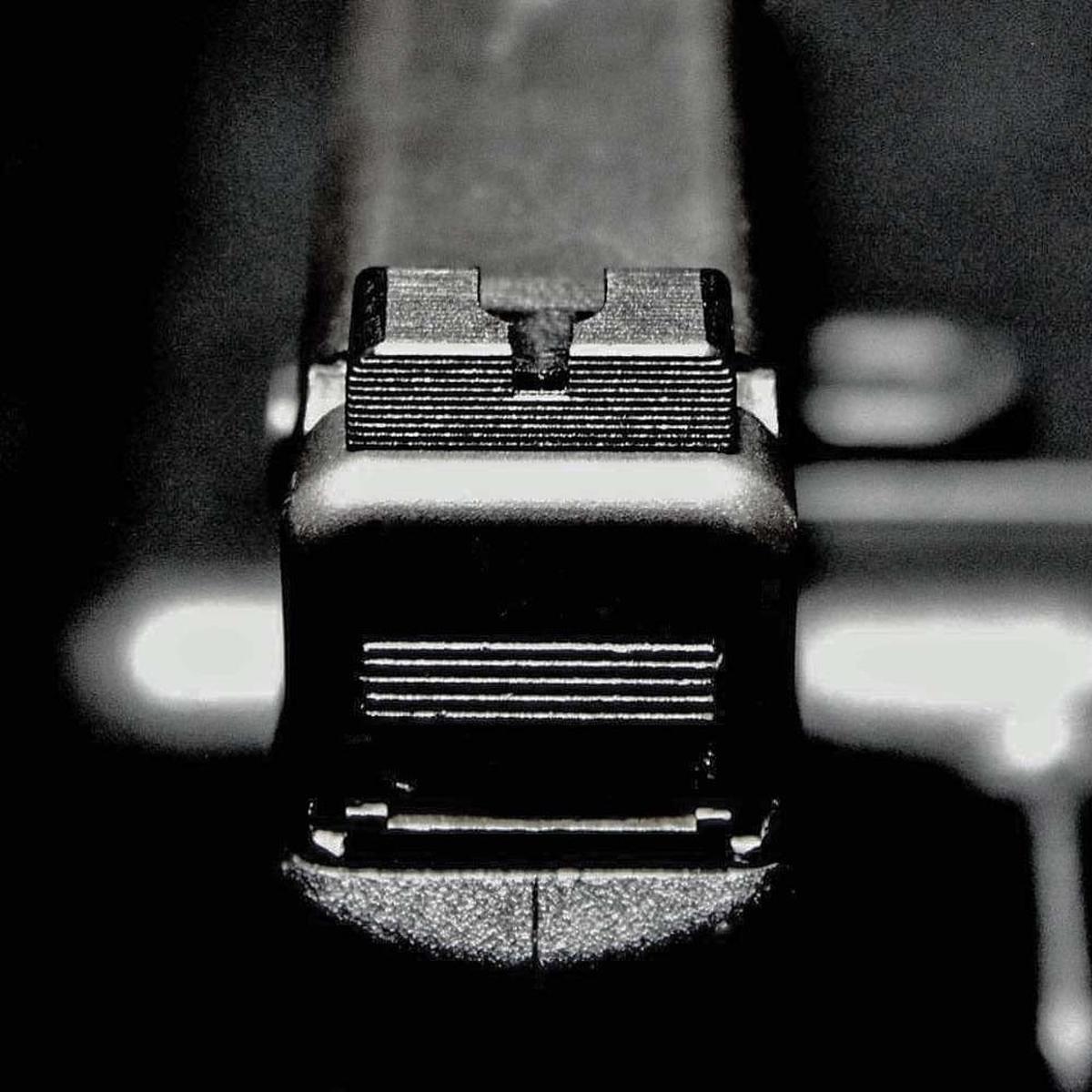 JLP コンペティションリアサイト 東京マルイ、AW、WE G17/ G18C/ G19X/ G22/ G26/ G34 ガスブローバック GBB専用（ブラック）-AIRSOFT GOGO エアガン・サバゲー用品通販