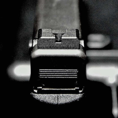 JLP コンペティションリアサイト 東京マルイ、AW、WE G17/ G18C/ G19X/ G22/ G26/ G34 ガスブローバック GBB専用（ブラック）-AIRSOFT GOGO エアガン・サバゲー用品通販