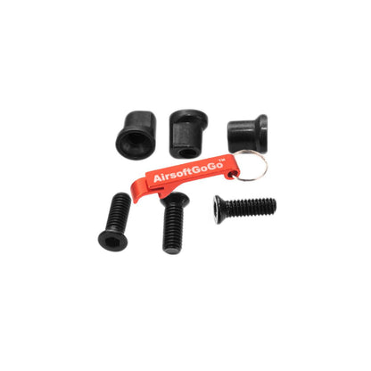 Key-Modハンドガード用APS製114mm KeyMod レイル (黒)-AIRSOFT GOGO エアガン・サバゲー用品通販
