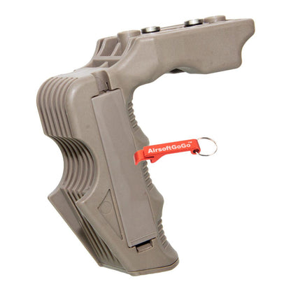 KeyMod キーモッドレイル対応グリップ （ダークアース色）-AIRSOFT GOGO エアガン・サバゲー用品通販