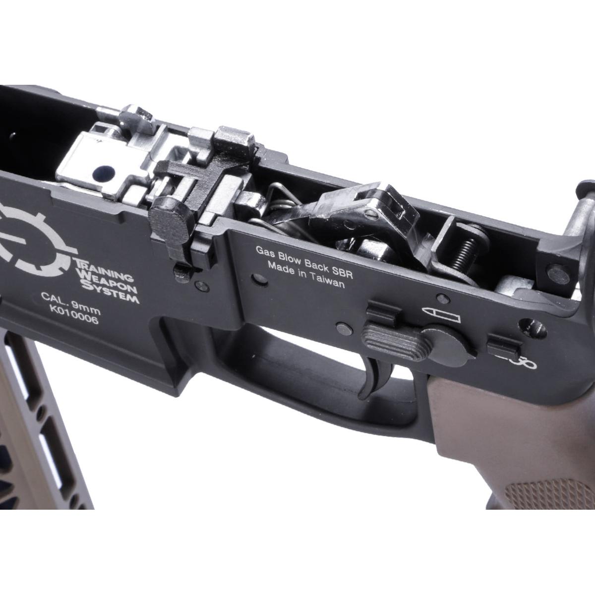 【King Arms】 King Arms TWS 9mm カービン ガスブローバックライフル (ダークアース)-AIRSOFT GOGO エアガン・サバゲー用品通販