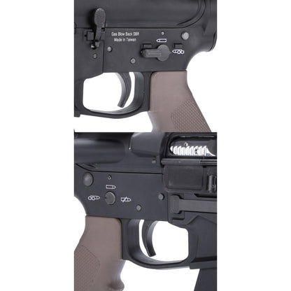 【King Arms】 King Arms TWS 9mm カービン ガスブローバックライフル (ダークアース)-AIRSOFT GOGO エアガン・サバゲー用品通販