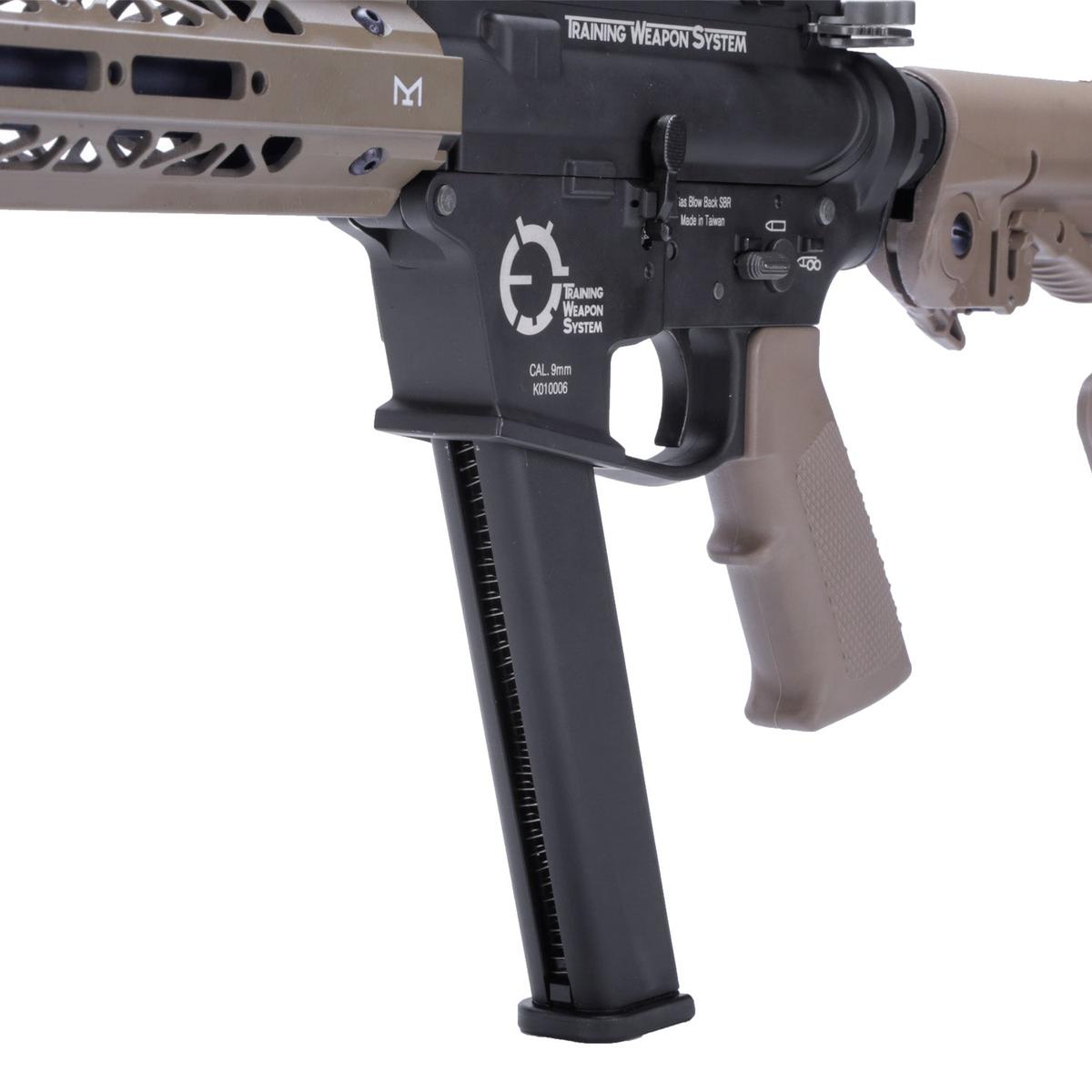【King Arms】 King Arms TWS 9mm カービン ガスブローバックライフル (ダークアース)-AIRSOFT GOGO エアガン・サバゲー用品通販