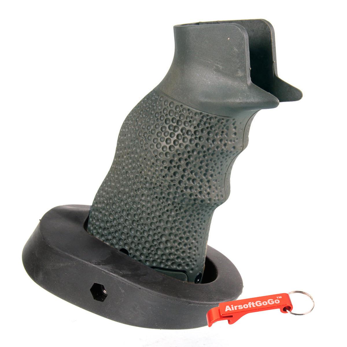 King Arms / マルイ M16, M4シリーズ用 King Arms ターゲットグリップ (オリーブドラブ)-AIRSOFT GOGO エアガン・サバゲー用品通販