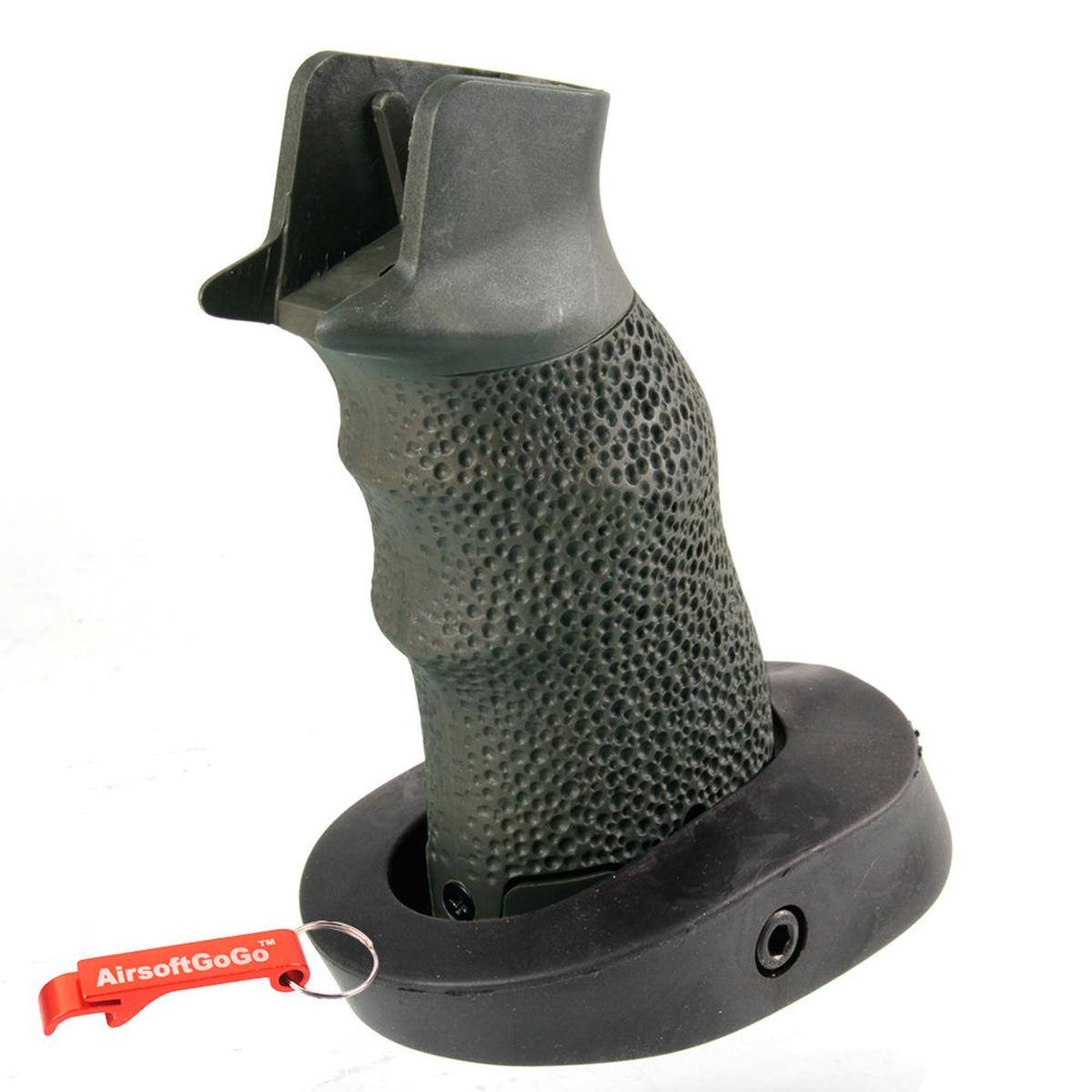 King Arms / マルイ M16, M4シリーズ用 King Arms ターゲットグリップ (オリーブドラブ)-AIRSOFT GOGO エアガン・サバゲー用品通販