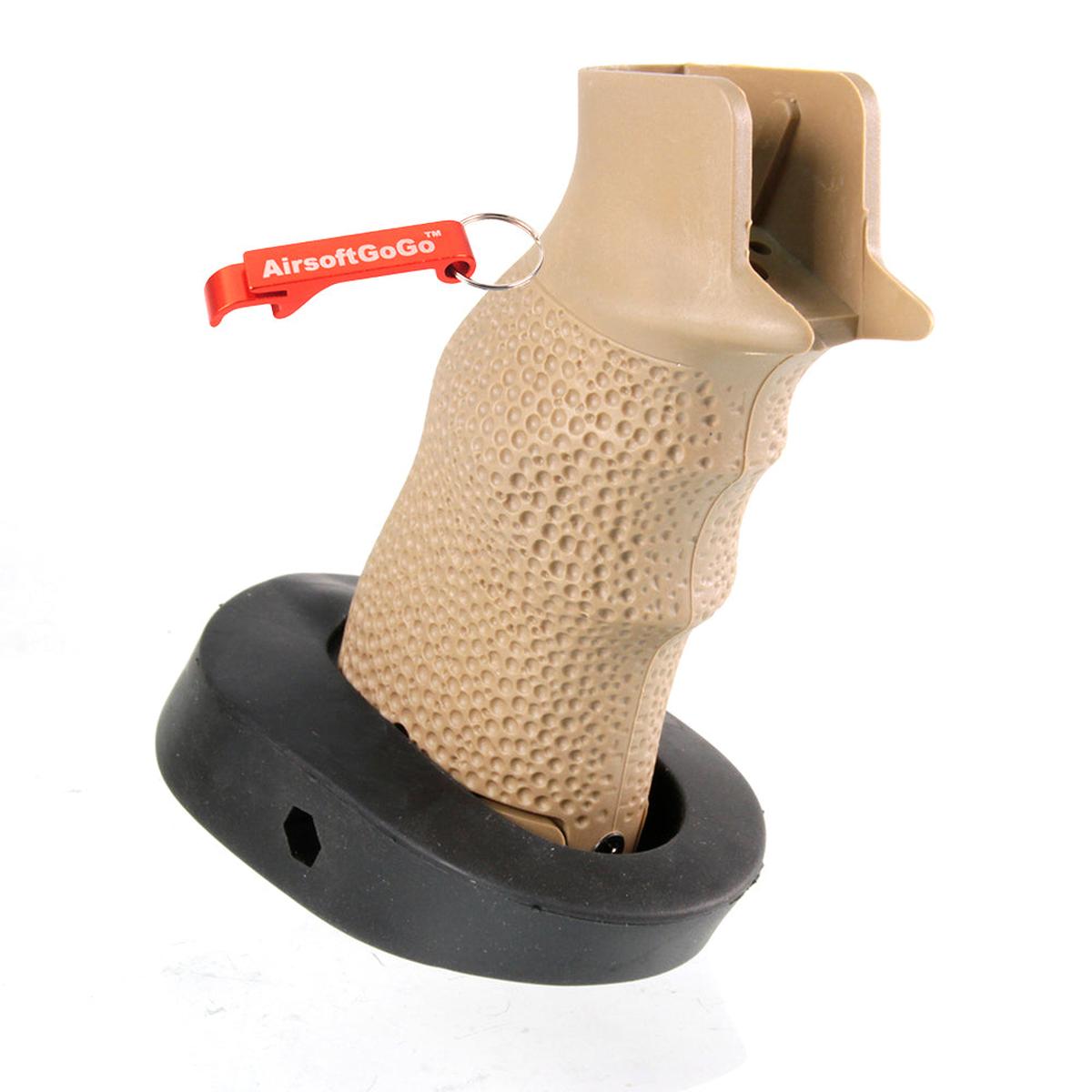King Arms / マルイ M16, M4シリーズ用 King Arms ターゲットグリップ (タン)-AIRSOFT GOGO エアガン・サバゲー用品通販