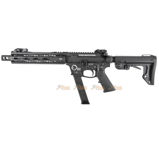 King Arms TWS 9mm カービン ガスブローバックライフル (ブラック)-AIRSOFT GOGO エアガン・サバゲー用品通販