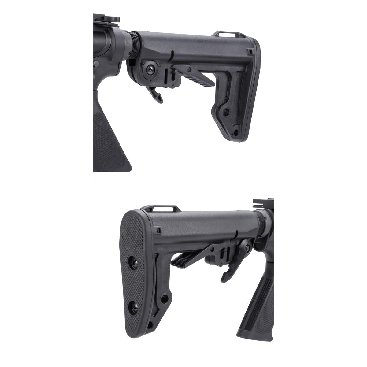 King Arms TWS 9mm SBR ガスブローバックライフル (ブラック)-AIRSOFT GOGO エアガン・サバゲー用品通販
