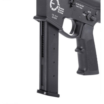 King Arms TWS 9mm SBR ガスブローバックライフル (ブラック)-AIRSOFT GOGO エアガン・サバゲー用品通販