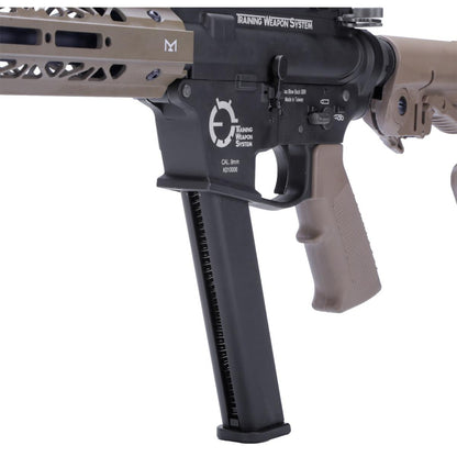 King Arms TWS 9mm SBR ガスブローバックライフル (ダークアース)-AIRSOFT GOGO エアガン・サバゲー用品通販