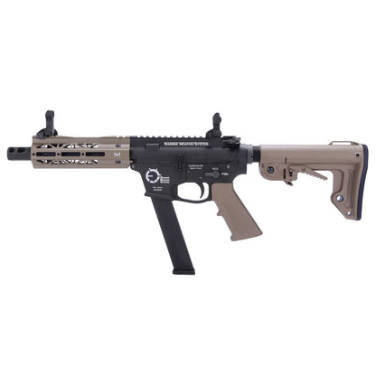 King Arms TWS 9mm SBR ガスブローバックライフル (ダークアース)-AIRSOFT GOGO エアガン・サバゲー用品通販