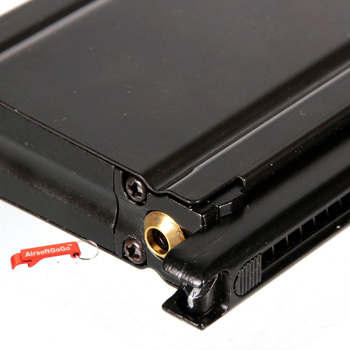 King Armsと KJW MDT/ M700用 25連 ガスマガジン (ブラック)-AIRSOFT GOGO エアガン・サバゲー用品通販