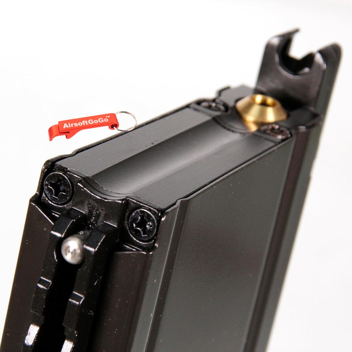 King Armsと KJW MDT/ M700用 25連 ガスマガジン (ブラック)-AIRSOFT GOGO エアガン・サバゲー用品通販