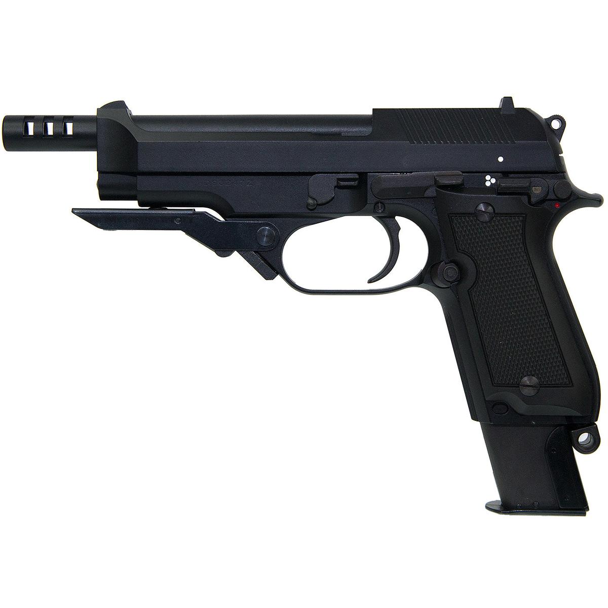 KSC M93R II ガスブローバック (システム 7) - ブラック-AIRSOFT GOGO エアガン・サバゲー用品通販