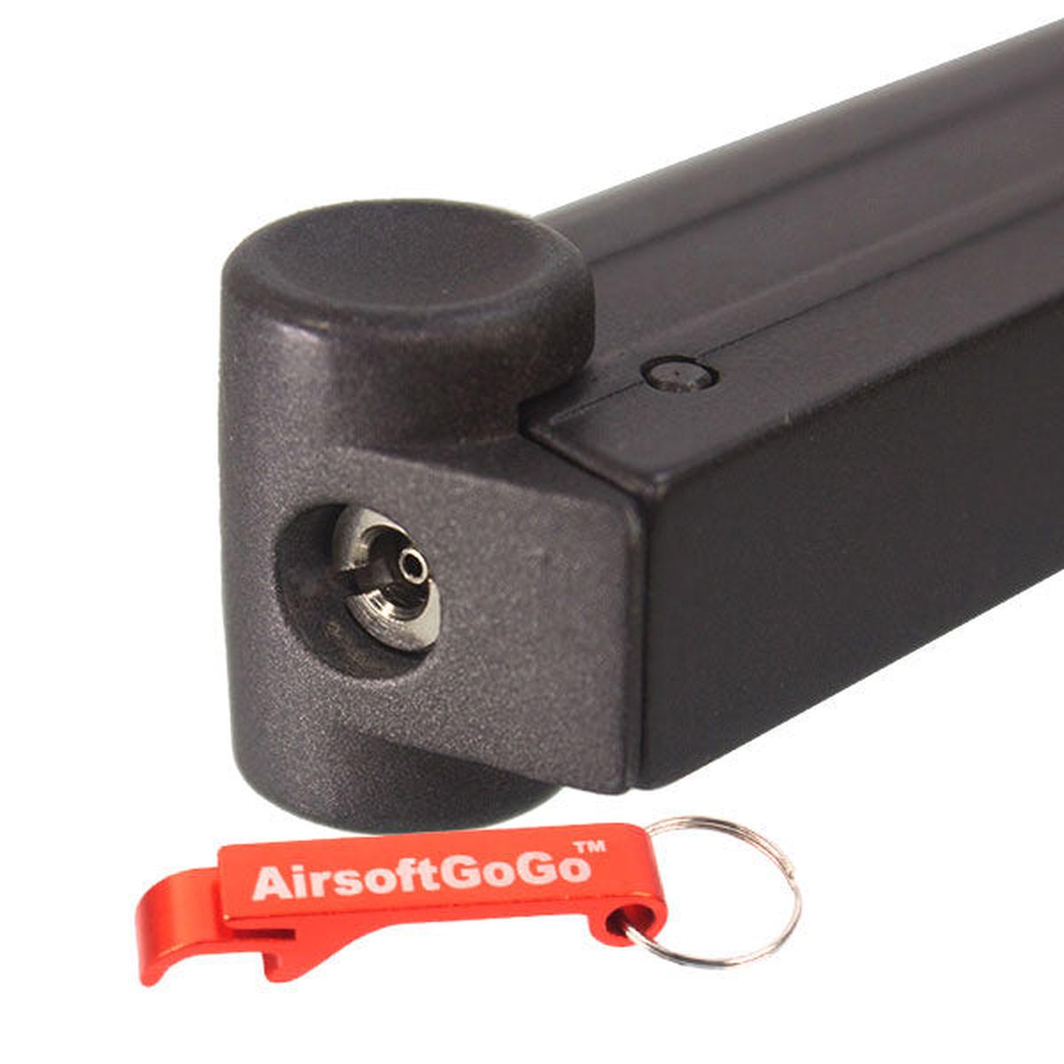 Luger P08 (Parabellum) ガスブローバックガン用WE-Tech 15連マガジン（3本入り）-AIRSOFT GOGO エアガン・サバゲー用品通販