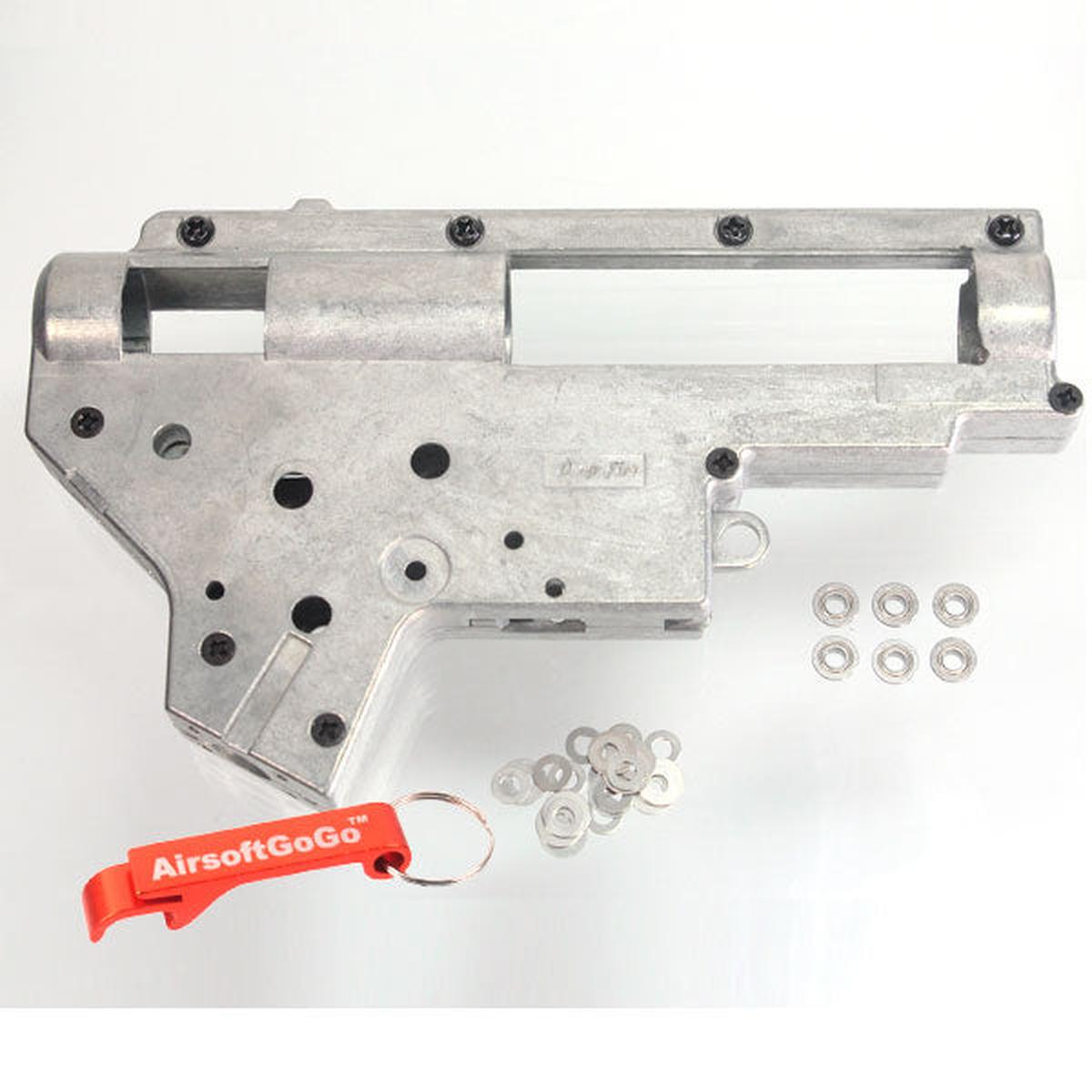 M16/MP5/G3シリーズ 電動ガン用Deep Fire 強化 Ver.2メカボックス 6mm軸受け付き-AIRSOFT GOGO エアガン・サバゲー用品通販