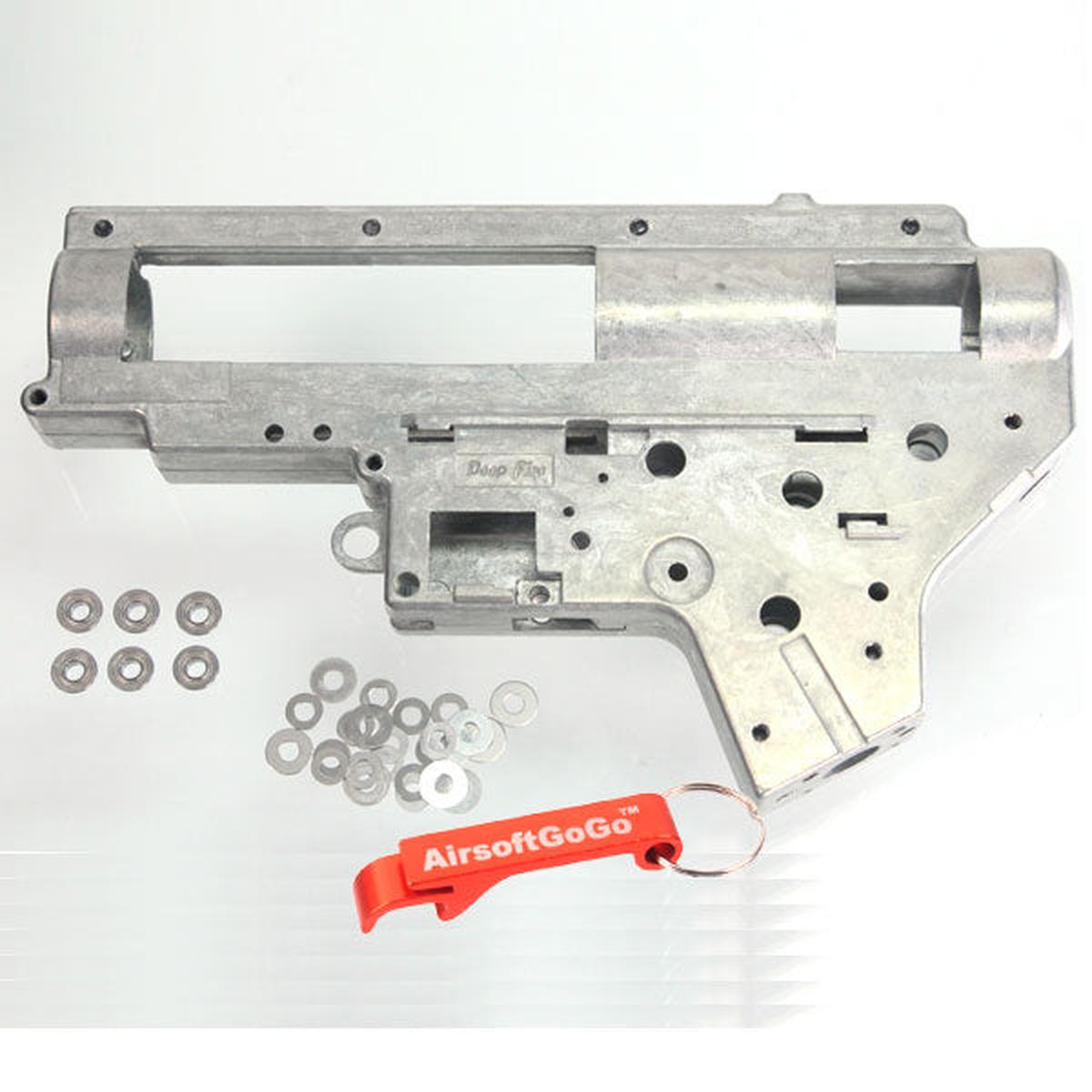 M16/MP5/G3シリーズ 電動ガン用Deep Fire 強化 Ver.2メカボックス 6mm軸受け付き-AIRSOFT GOGO エアガン・サバゲー用品通販