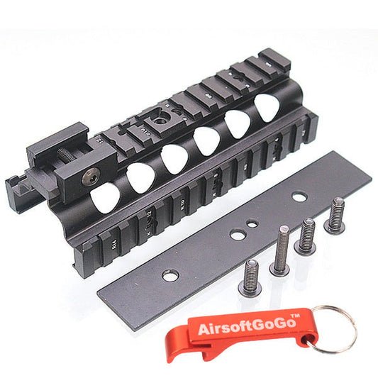 M249 G&P / A&K / Classic Army電動ガン用CNC アルミニウムロアハンドガード-AIRSOFT GOGO エアガン・サバゲー用品通販