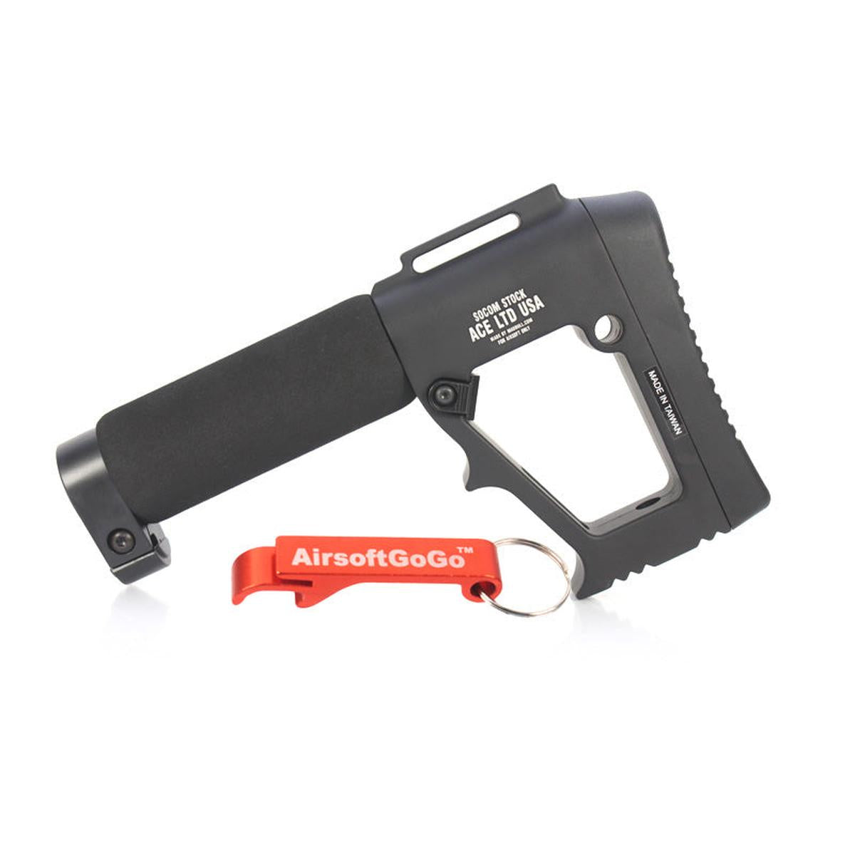 M4 電動ガン用ACE SOCOM モジュラーストック-AIRSOFT GOGO エアガン・サバゲー用品通販