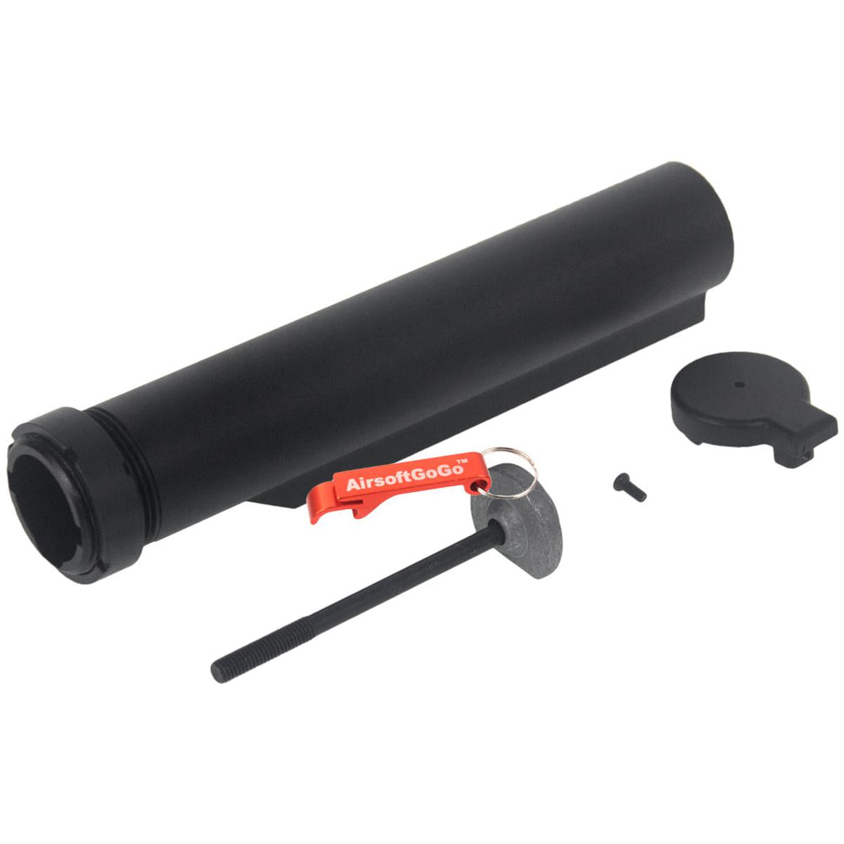 M4 電動ガン用Dboys LMTタイプ ストックパイプ バッファーチューブ(ブラック)-AIRSOFT GOGO エアガン・サバゲー用品通販