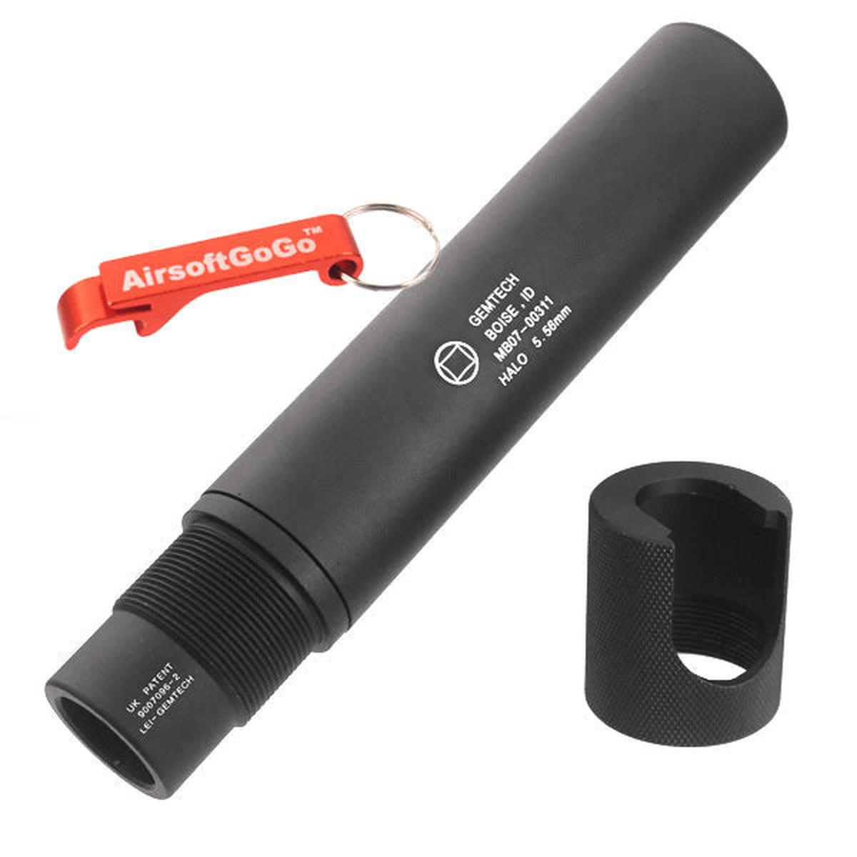 M4 GEMTECH HALOタイプ サイレンサー-AIRSOFT GOGO エアガン・サバゲー用品通販