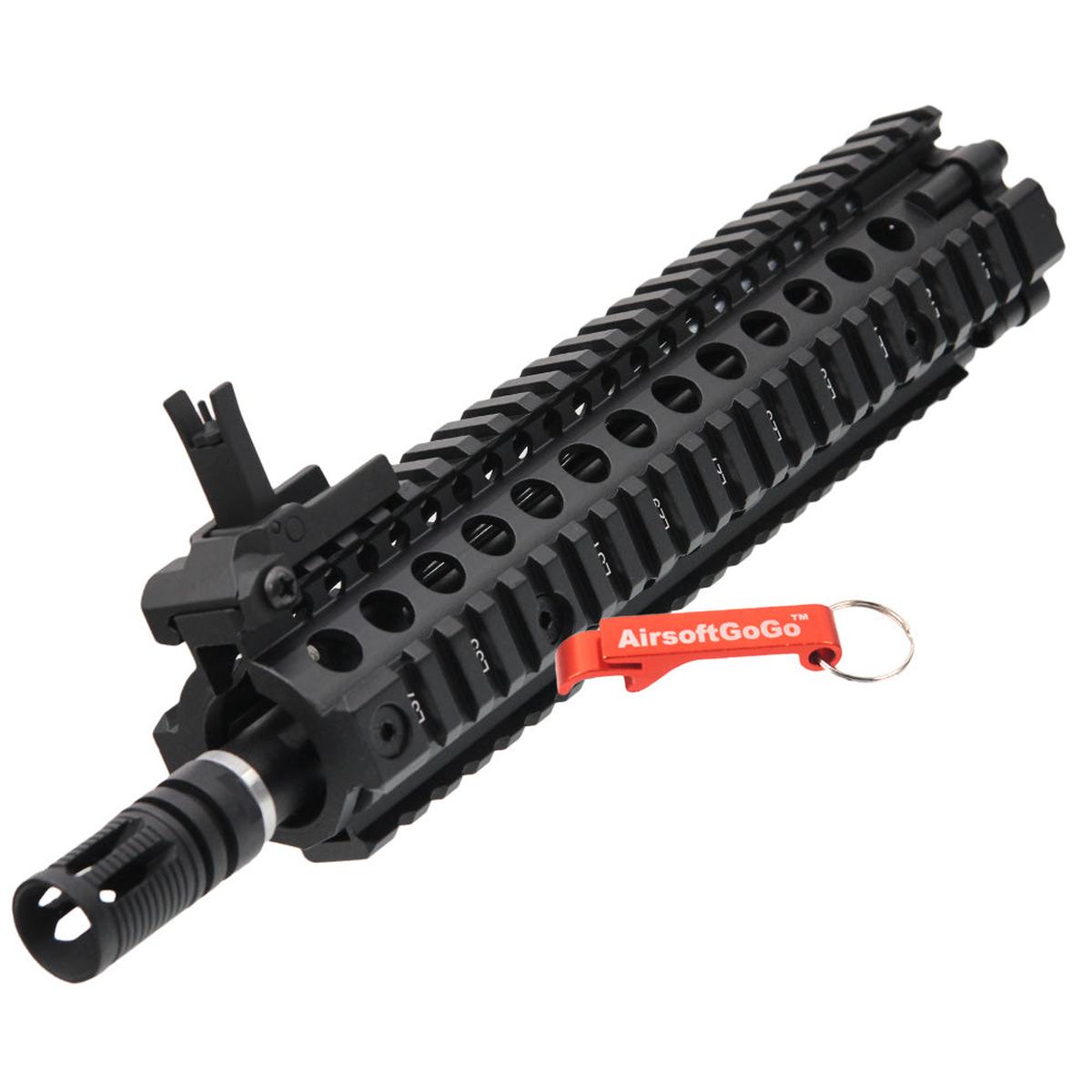M4 M16 電動ガン用 E&C 12インチ RAS RIS ハンドガード フロント キットセット-AIRSOFT GOGO エアガン・サバゲー用品通販