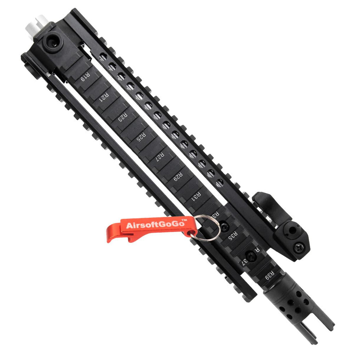 M4 M16 M4A1電動ガン用 E&C 10インチ RAS RIS ハンドガード フロント キットセット-AIRSOFT GOGO エアガン・サバゲー用品通販
