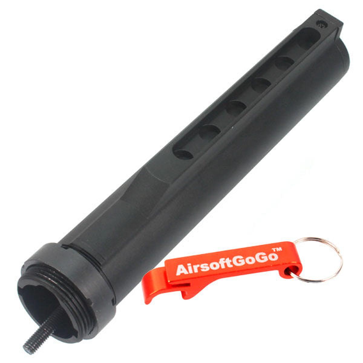 M4 / M16 シリーズ 電動ガン用D-BOYS 6-ポジションストックパイプ-AIRSOFT GOGO エアガン・サバゲー用品通販