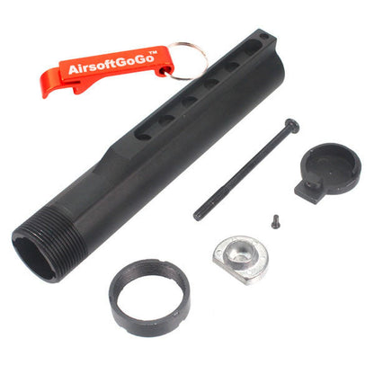 M4 / M16 シリーズ 電動ガン用D-BOYS 6-ポジションストックパイプ-AIRSOFT GOGO エアガン・サバゲー用品通販
