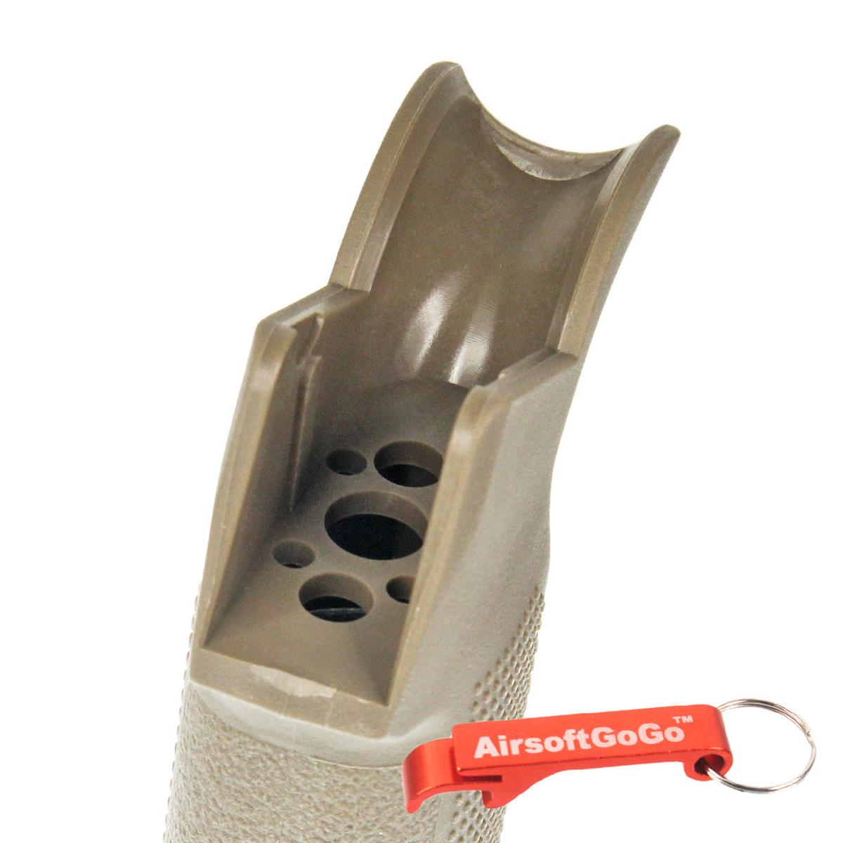 M4 M16電動ガン用PTS エンハンスドポリマー グリップ (ダークアース色)-AIRSOFT GOGO エアガン・サバゲー用品通販